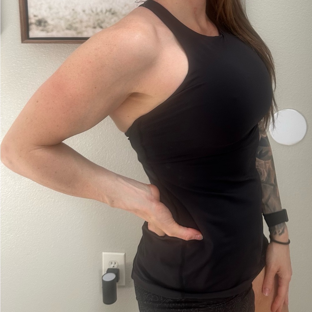 Elegant Black Women's Tank Top